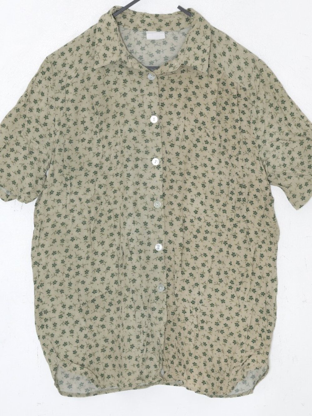 1988–1995, Camp Shirt in Botanical Print Plain Weave